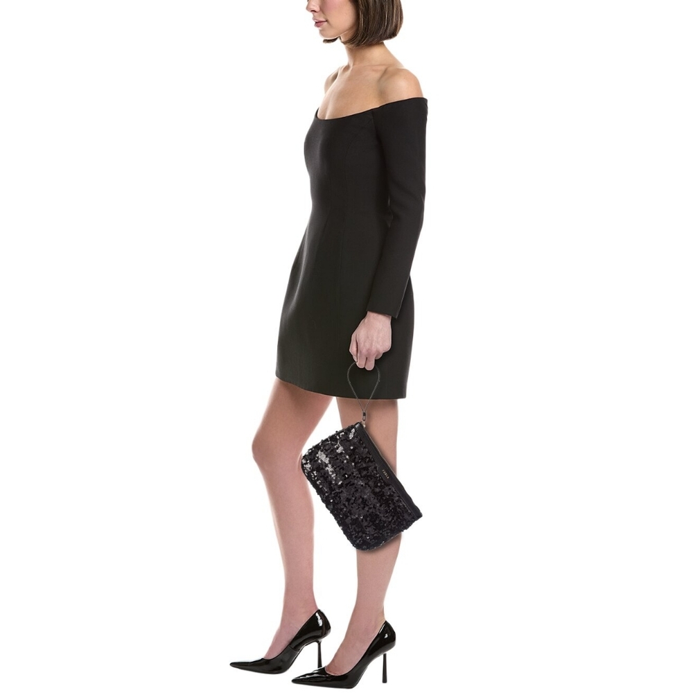 Furla Sparkling Black Sequin Wristlet - Picture 6 of 15